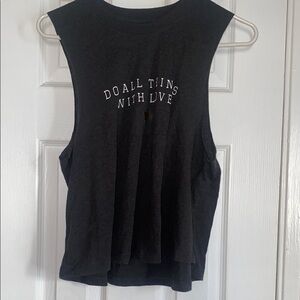 Spiritual Gangster Charcoal Muscle Tank